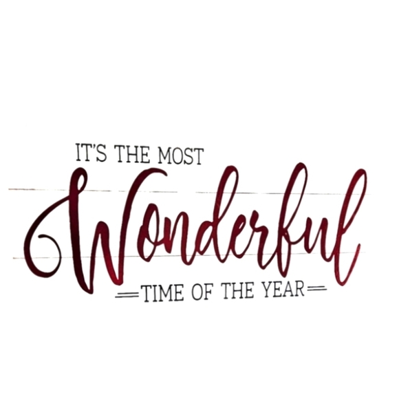 Hand Crafted Holiday Wall Decor Christmas Sign - Picture 13 of 14